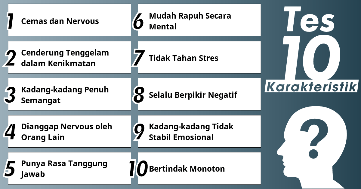 Jika harus memilih, saya lemah secara mental